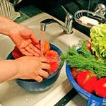 как мыть овощи